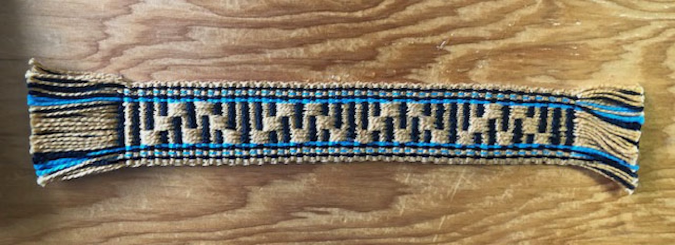 Advanced Inkle Weaving — Use of Supplementary Heddles